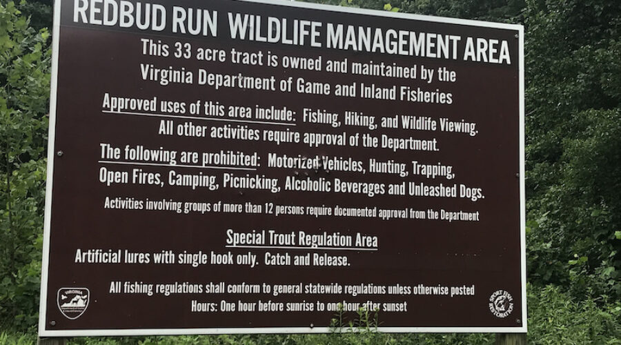 Conservation Collaboration with Department of Wildlife Resources Continues at Redbud Run in Frederick County, Virginia