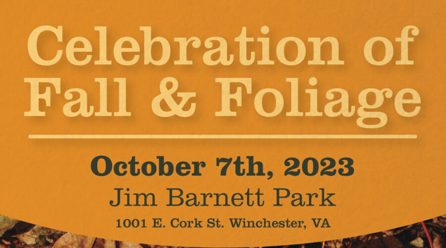 Celebration of Fall & Foliage — Opequon Watershed will have a table!